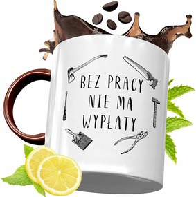 Bordó Bögre Dolgozónak Születésnapra Ajándék fényképes nyomattal