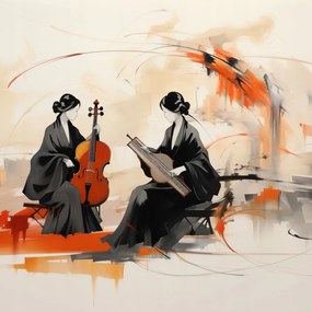 Poszter 90x90cm A csend harmóniája