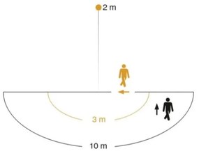 STEINEL 005917 - Kültéri fali lámpa érzékelővel L585S 1xE27/60W fehér IP44