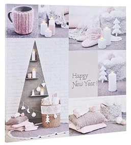 Markslöjd 704497 - LED Világító dekorációs kép CANVAS 9xLED/0,18W/2xAA