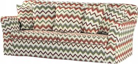 Tomelilla 3 személyes összecsukható kanapé huzat Ikea zöld