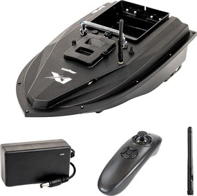 Etetőhajó X1 GPS+4G hátrakidobós fekete