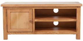 tömör tölgyfa TV szekrény 103 x 36 x 46 cm