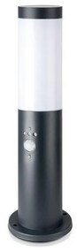 V-Tac Kültéri lámpa érzékelővel 1xE27/60W/230V IP44 45cm antracit 8965