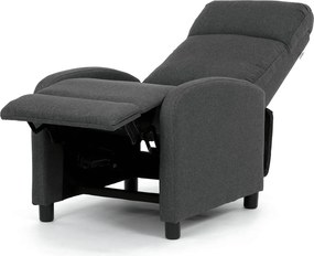 Polohovací křeslo, šedá, látka, TV-W3397 GREY2