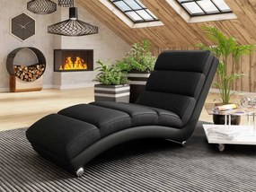 Zondo Kárpitozott relax fotel Laresa (öko-bőr Soft 011 + fekete) + Lawa 07). 1060823