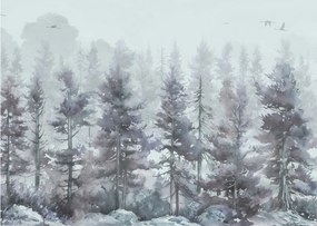 Kép - Fenyőerdő II., akvárium (70x50 cm)