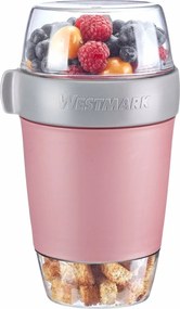 Westmark háromrészes ételtartó edény, 1150 ml, rózsaszín, L