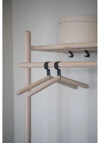 Natúr színű tölgyfa előszoba bútor Milford - Rowico