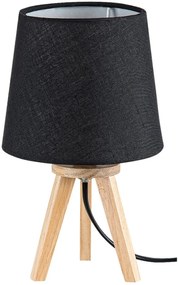 Rabalux Lychee asztali lámpa 1x25 W fekete 2069