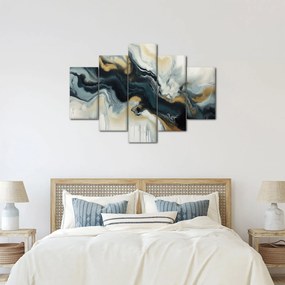 Kép - Márványozott rajz (150x105 cm)