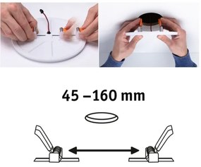 Paulmann 92389 - LED/17W IP44 Fürdőszobai beépíthetó lámpa VARIFIT 230V