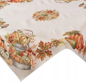 Abrosz dekoratív faliszőnyeg 140x180 Eurofirany természetes narancssárga sütőtök