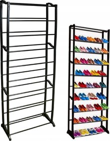 Cipőtartó Polc Fém 30 Pár Szekrény Polc