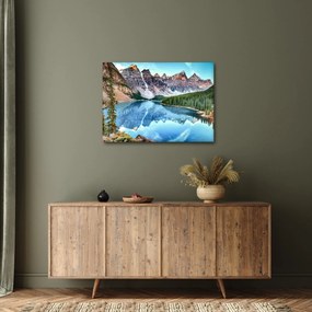 Kép - Moraine-tó (70x50 cm)