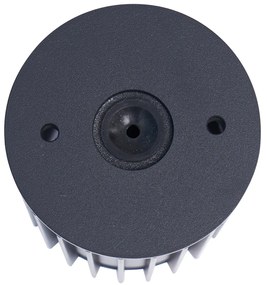 Design kültéri mennyezeti lámpa fekete IP44 - Boris