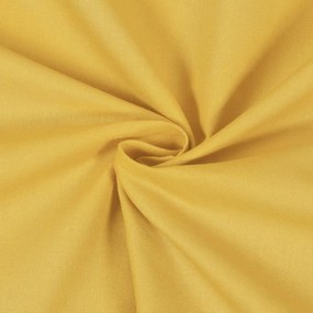 Goldea egyszínű pamutvászon suzy - mézsárga 160 cm