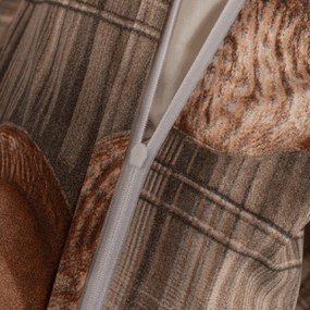 Mikroszálas ágyneműhuzat SPRING BEAR barna Ágyneműhuzat mérete: 70 x 80 cm | 140 x 200 cm