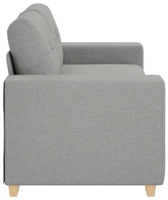 felhőszürke szövet loveseat kanapé 140 cm