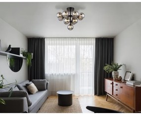 Globo 56143-13D - Felületre szerelhető csillár GRAPPY 13xG9/5W/230V átm. 56 cm fekete