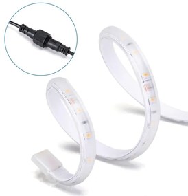 Aigostar - LED dimmelhető napelemes szalag 20W, 3,2V, 20 m, 2700K, IP65 + DO