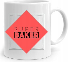 Ajándék Bögre Péknek Baker fényképes nyomtatással