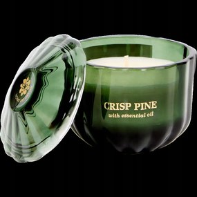 Stílusos Exkluzív Illatgyertya Crisp Pine Üvegben Fenyő
