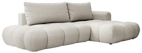 Sarokkanapé Ombre (J) (világosszürke + fekete). 1099480