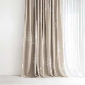 Goldea pamut drapéria - északi fenyők 200x150 cm