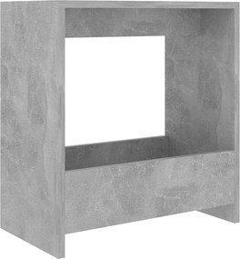 vidaXL betonszürke forgácslap kisasztal 50 x 26 x 50 cm