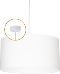 Függőlámpa Lámpabúra Fehér 50 cm E27 Led Klasszikus lámpabúra csillár Színek