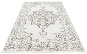 Tilos szürke-krémszínű kültéri szőnyeg, 120 x 170 cm - NORTHRUGS