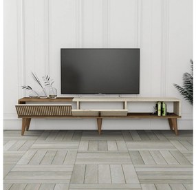 TV asztal/Szekrény Milhouse M2 (dió + travertin). 1102355