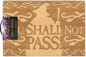 Lábtörlő Ablaktörlő Ajtó Alá Külső Kókusz 60x40 cm