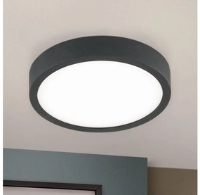 Orion DL 7-657/14 - LED Mennyezeti lámpa BULLY LED/12W/230V átm. 14 cm fekete