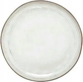 Tányér 26cm Flower Kővel rusztikus stílusos