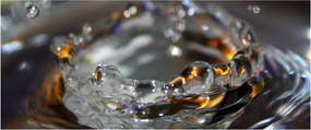 Vízcseppekből készült karkötő képe (120x50 cm)