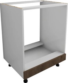 Benita Beépíthető konyhaszekrény Bronz Tölgy-Fehér 60x50x80 cm