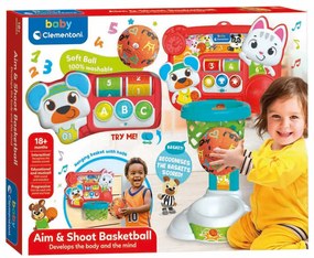 Interaktív kosárlabda palánk Fun Animal Clementoni