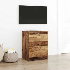 antik hatású szerelt fa TV-szekrény 40x35x54 cm