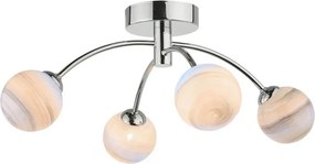Dar Lighting IZZY IZZ0450-07 Plafonlámpa 4x40W/G9
