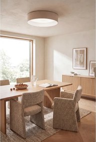 Brilagi - LED dimmelhető világítótest VELVET SM. 24W/230V 3000–6000K átm. 45 cm krémszínű WT + távirányító