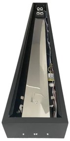 Fénycsöves lámpa T8 2xG13/18W/230V 120 cm fekete