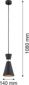 Argon LUKKA 3896 Függőlámpa 1x15W/E27 IP20