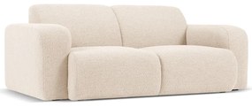 Bézs buklé kanapé 170 cm Molino – Micadoni Home