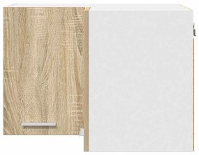 Függő szekrény Riga Sonoma tölgy és fehér 57 x 57 x 40 cm