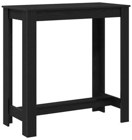 Fekete Tölgy Bárasztal 102x50x103,5 cm Mérnöki Fa
