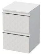 Fürdőszobaszekrény alacsony SAT Cube Way 32,5x51x33 cm fehér matt CUBE3DN322ZBP
