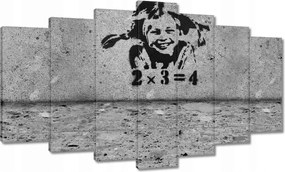 Festmények 140x80 Banksy A szeplős lány