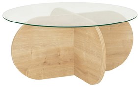 Dohányzóasztal Bubble Sapphire Oak